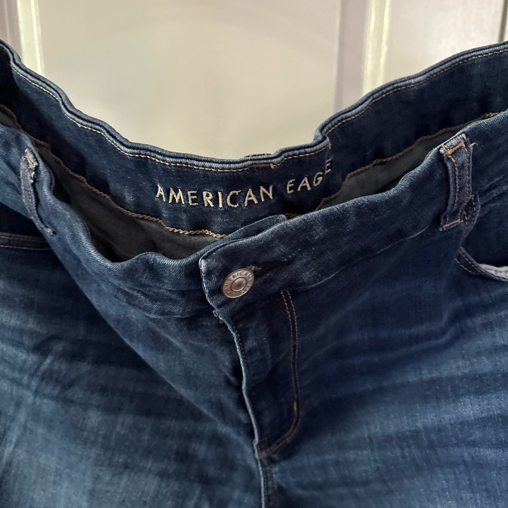 American Eagle high rise curvy skinny Jeans - Picture 2 of 4